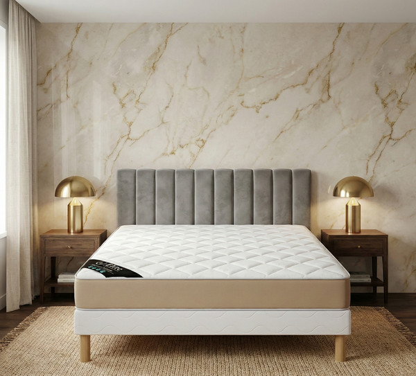 Matelas Elite Confort H17cm – Soutien équilibré & mousse haute densité 28kg/m³