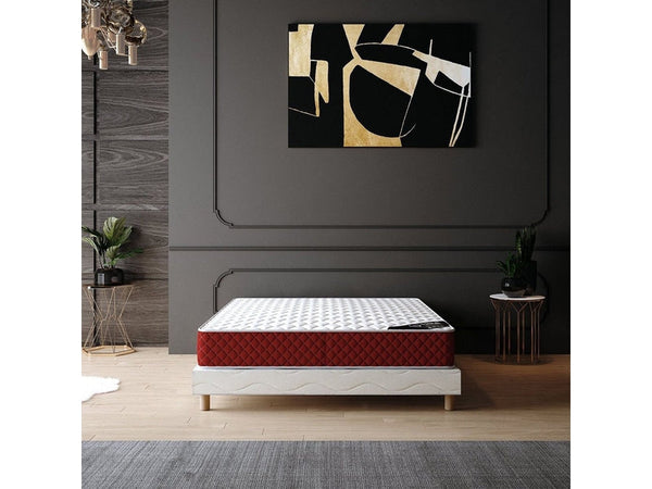 Matelas Rosso – Confort ferme, mousse haute densité et fibre hypoallergénique