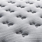 Matelas Elite Panda Purple – 32 cm – Ressorts Ensachés & Mémoire de Forme Bambou Charcoal